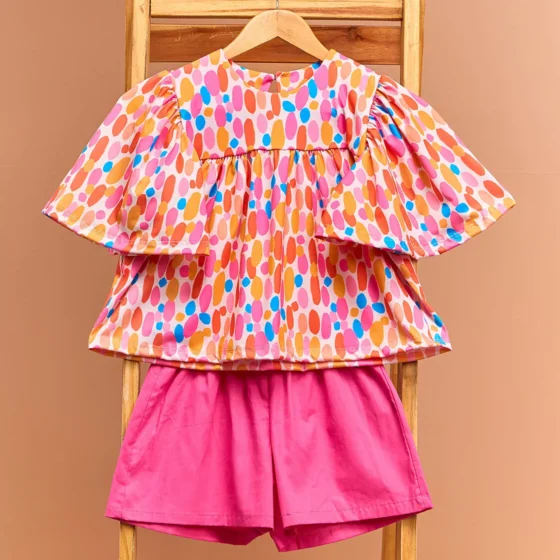 Conjunto Margarida - CHUVA DE CORES